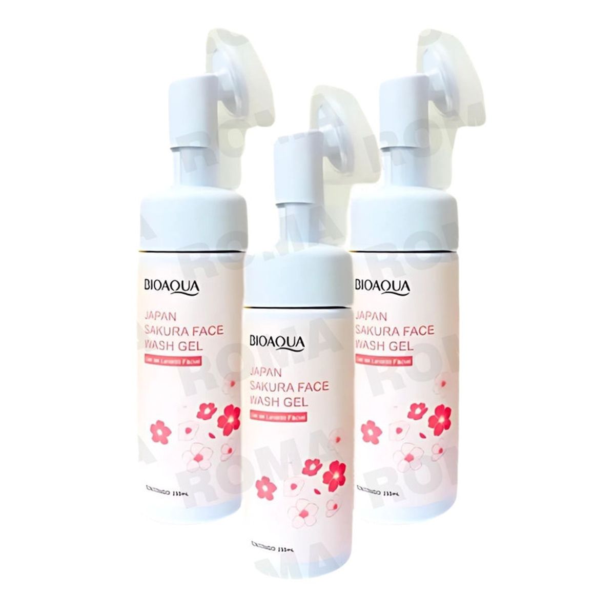 BIOAQUA - PACK 3 ESPUMA LIMPIADORA JAPAN SAKURA 120ML BIOAQUA