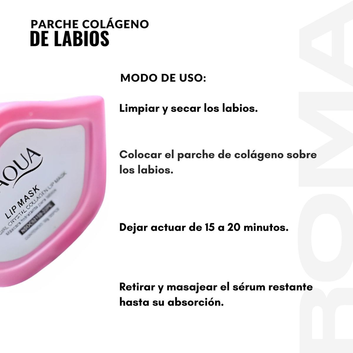 BIOAQUA - PACK 2 MASCARILLA PARA LABIOS COLÁGENO BIOAQUA