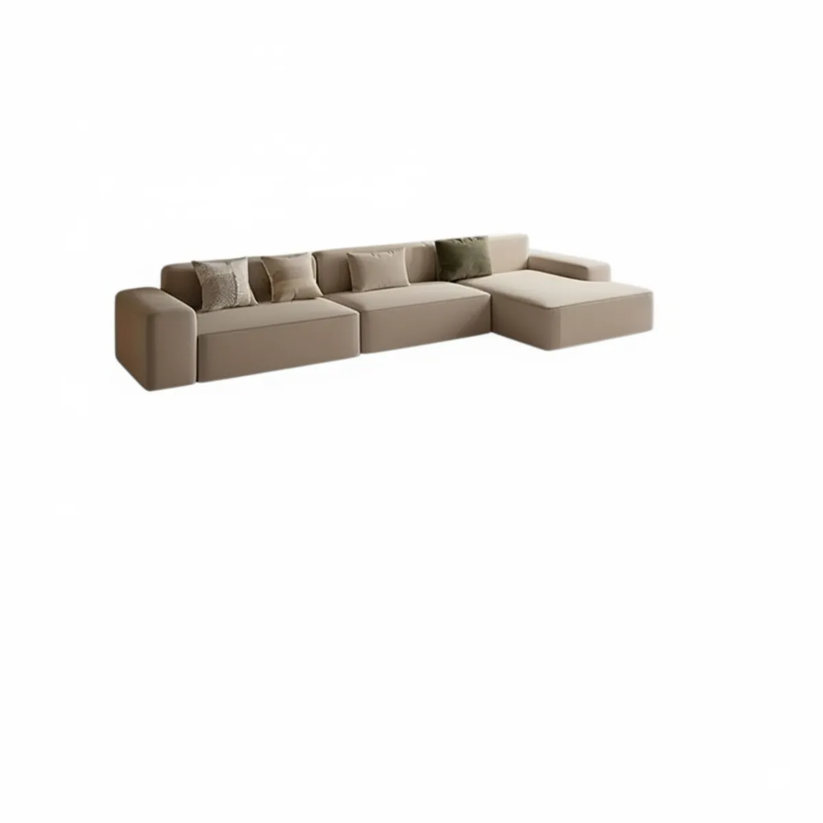 AMBIHOME - Seccional Modular Elegante Shaddai Ambienta Home 4 Cuerpos
