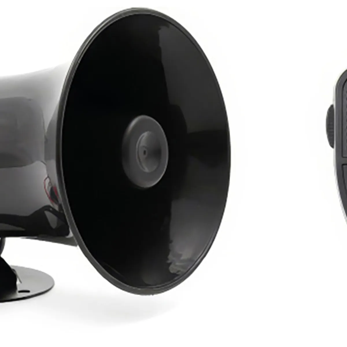 JET - Sirena Megafono 7 Tonos Con Megafono 12V 50w