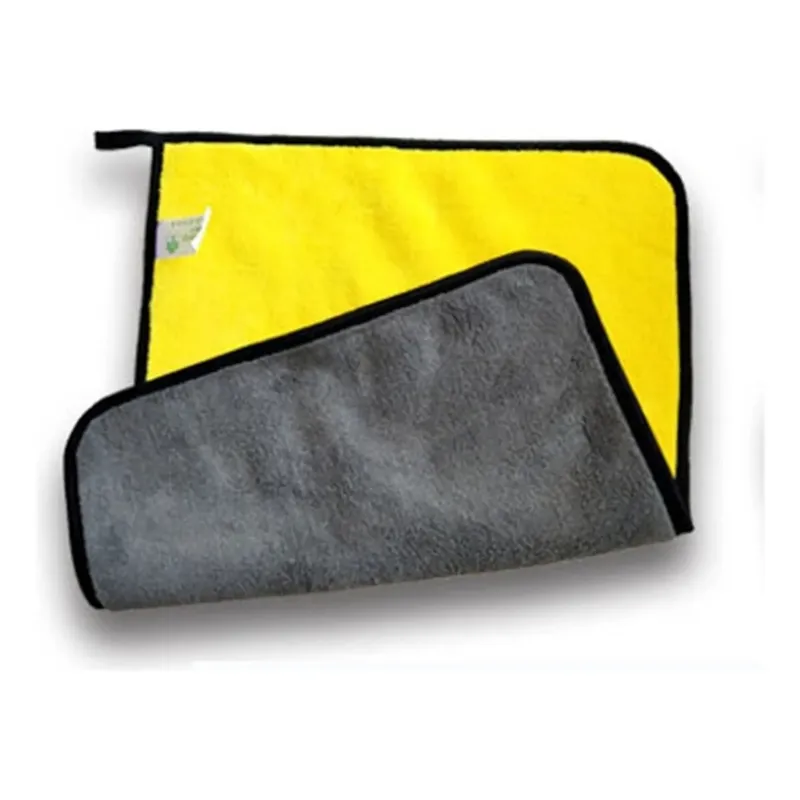 JET - Franela Paño De Microfibra 600gsm Amarela Automotriz