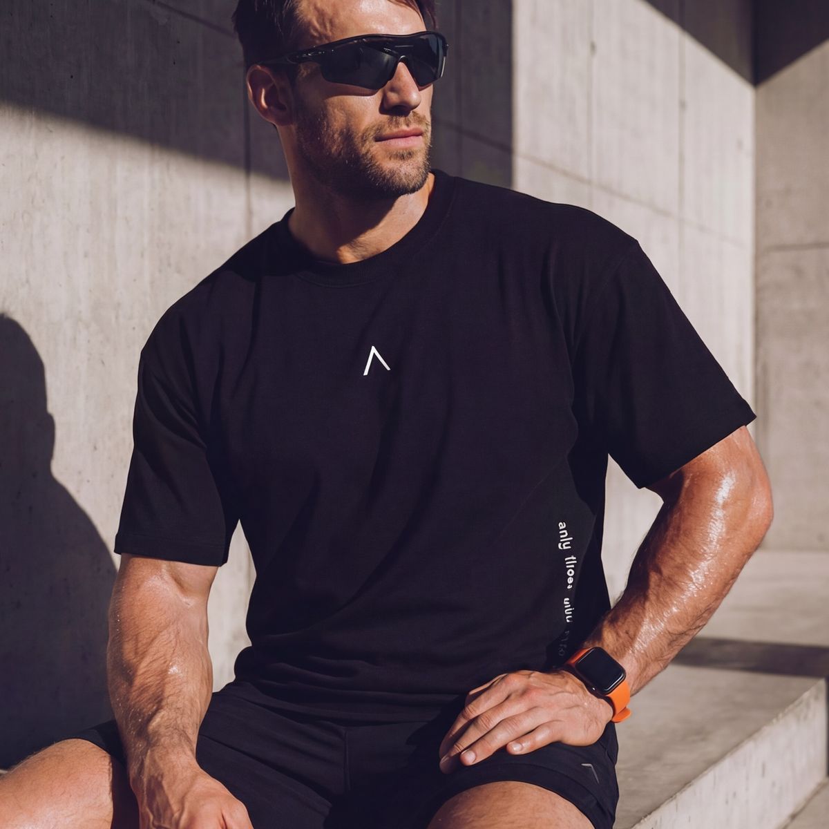 ALPHA FIT - Polo Oversize Algodón - Polo deportivo - Ropa Deportiva Gym - Alphafit