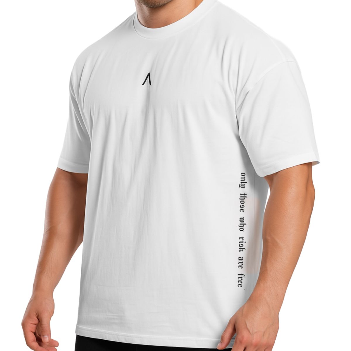 ALPHA FIT - Polo Oversize Algodón - Polo deportivo - Ropa Deportiva Gym - Alphafit