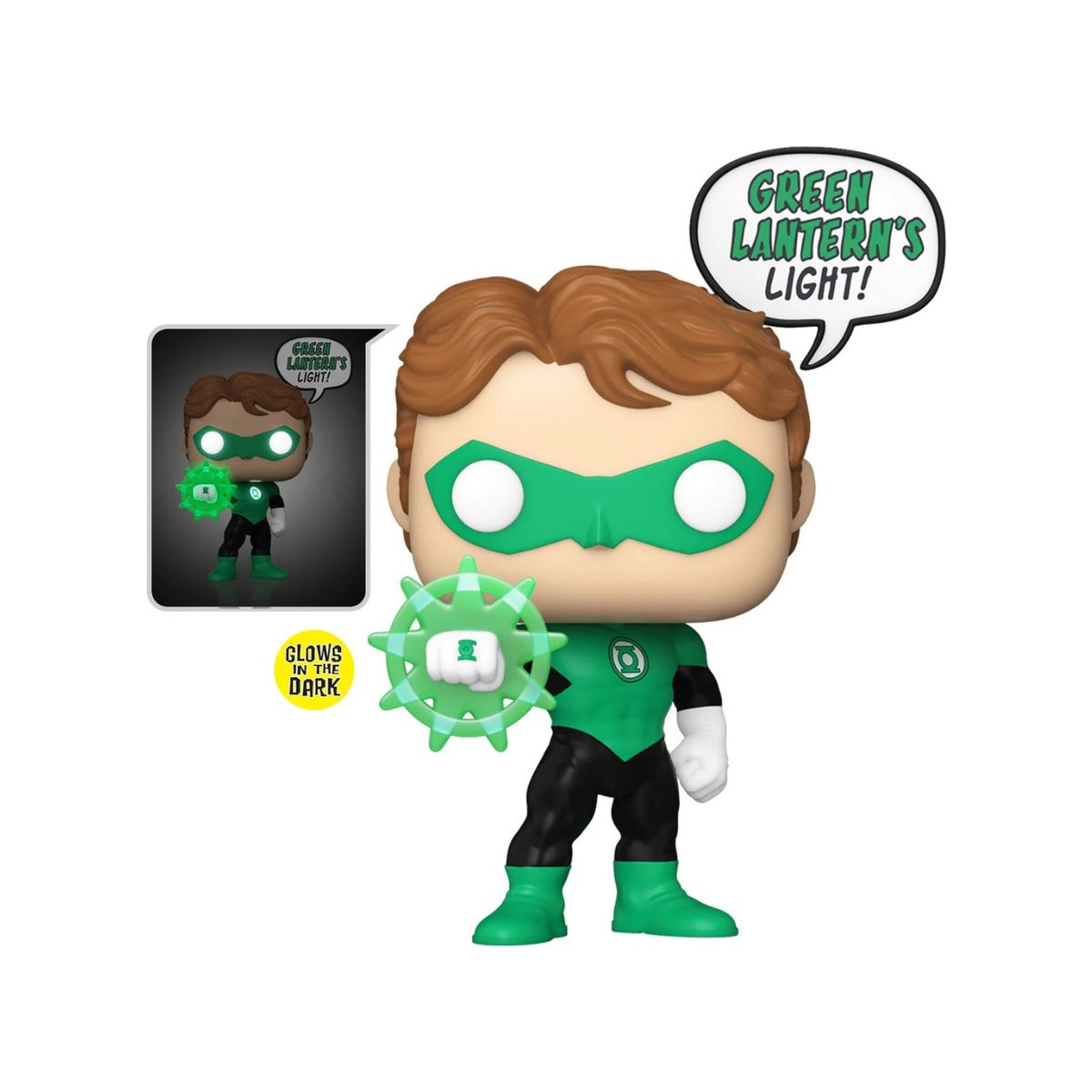 FUNKO - Linterna Verde Funko Pop - DC Comics Green Lantern Glow
