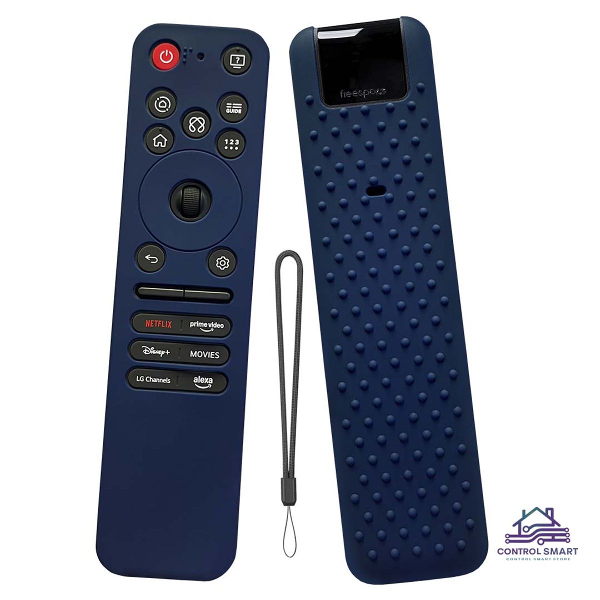 GENERICO - Funda Cerrada para Control LG Magic 2025 – Color Azul Marino