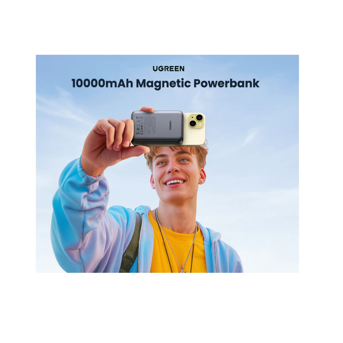 UGREEN - Cargador Portatil Qi2 10000mAh Ugreen MagSafe 30w Pd 15w Qi2 45763