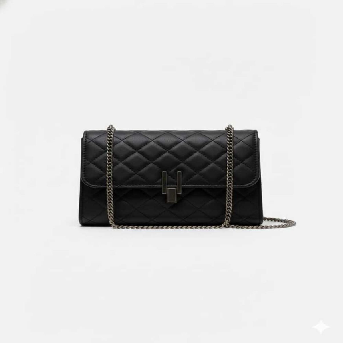 GENERICO - Bolso cuadrado  con cadena para mujer