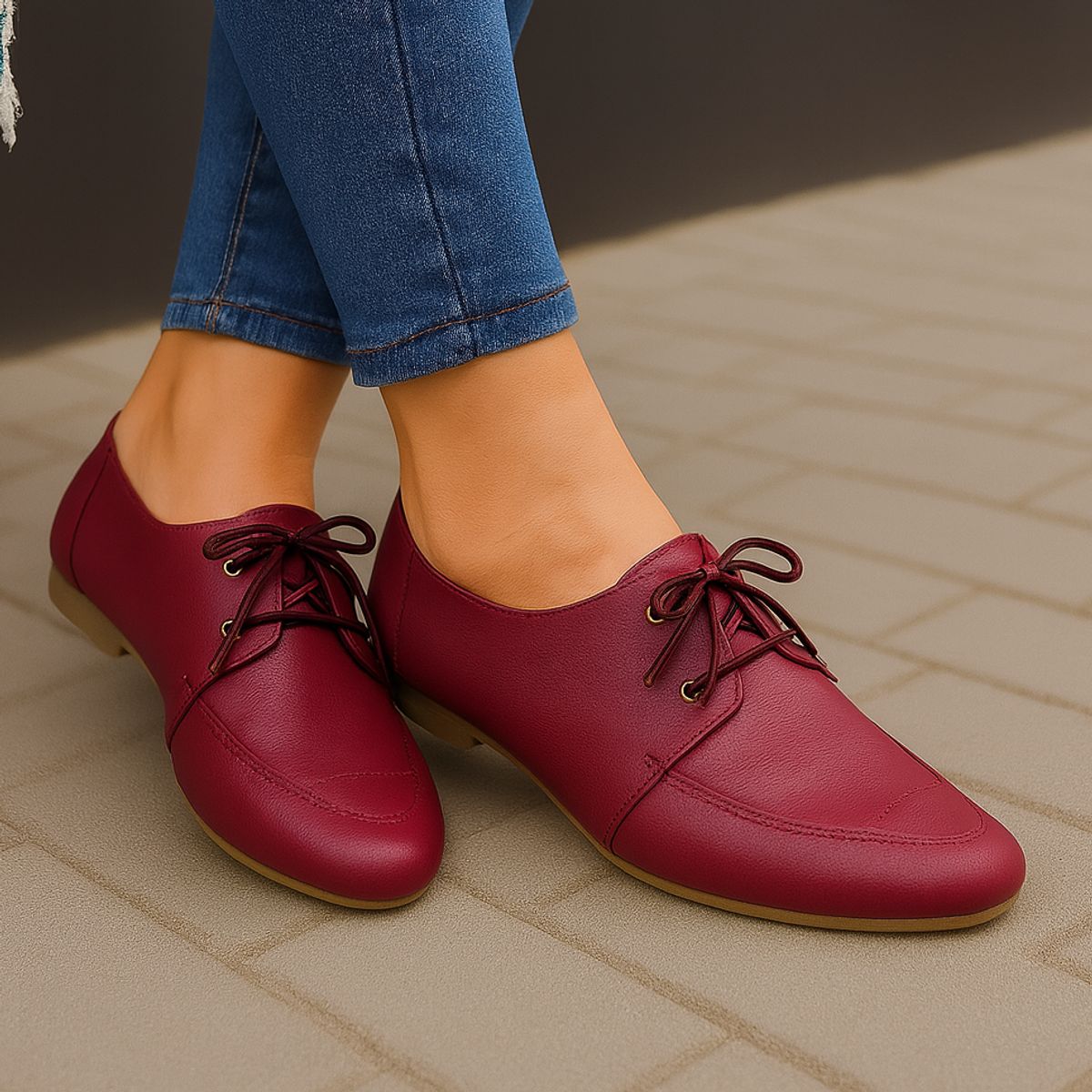 GENERICO - Balerinas Mujer Misshus Mia vino