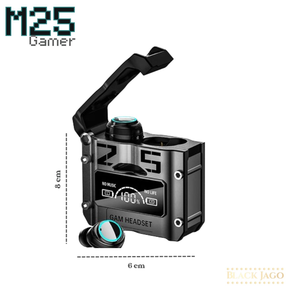 GENERICO - Audifono M25 Bluetooth Gamer 2025 Premiun