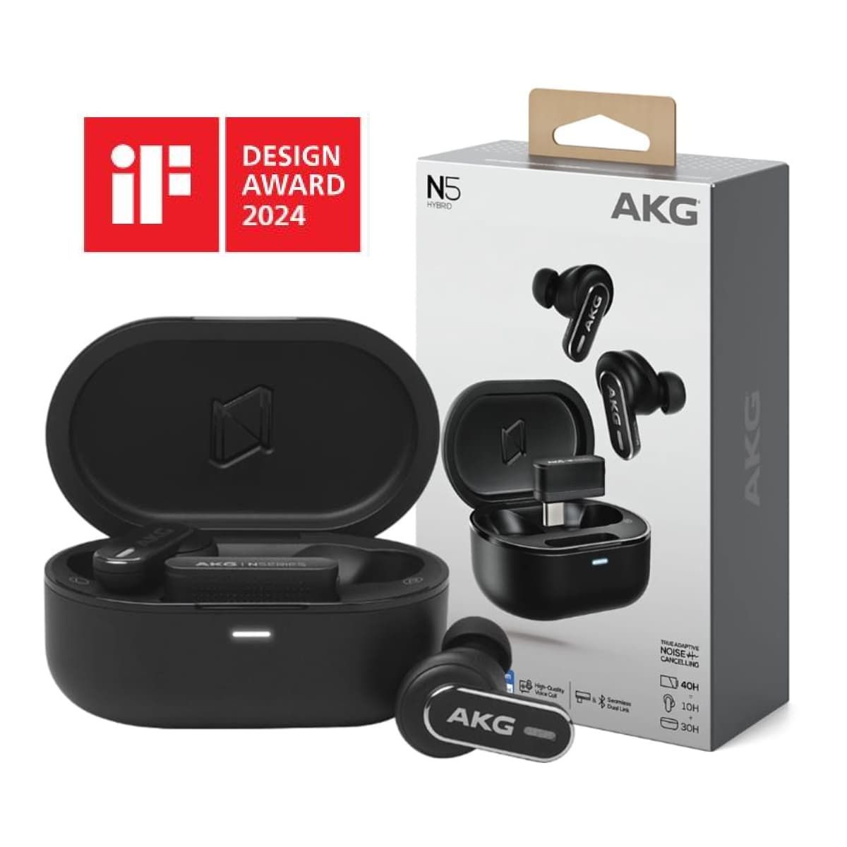 AKG - AKG N5 HYBRID BY HARMAN AUDIFONO ANC BLUETOOTH HiRes