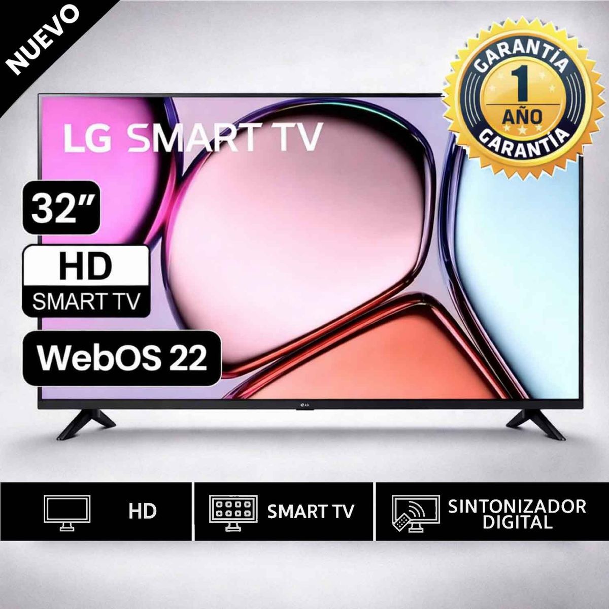 LG - TELEVISOR LG 32 SMART TV LED 32LQ600BPSA