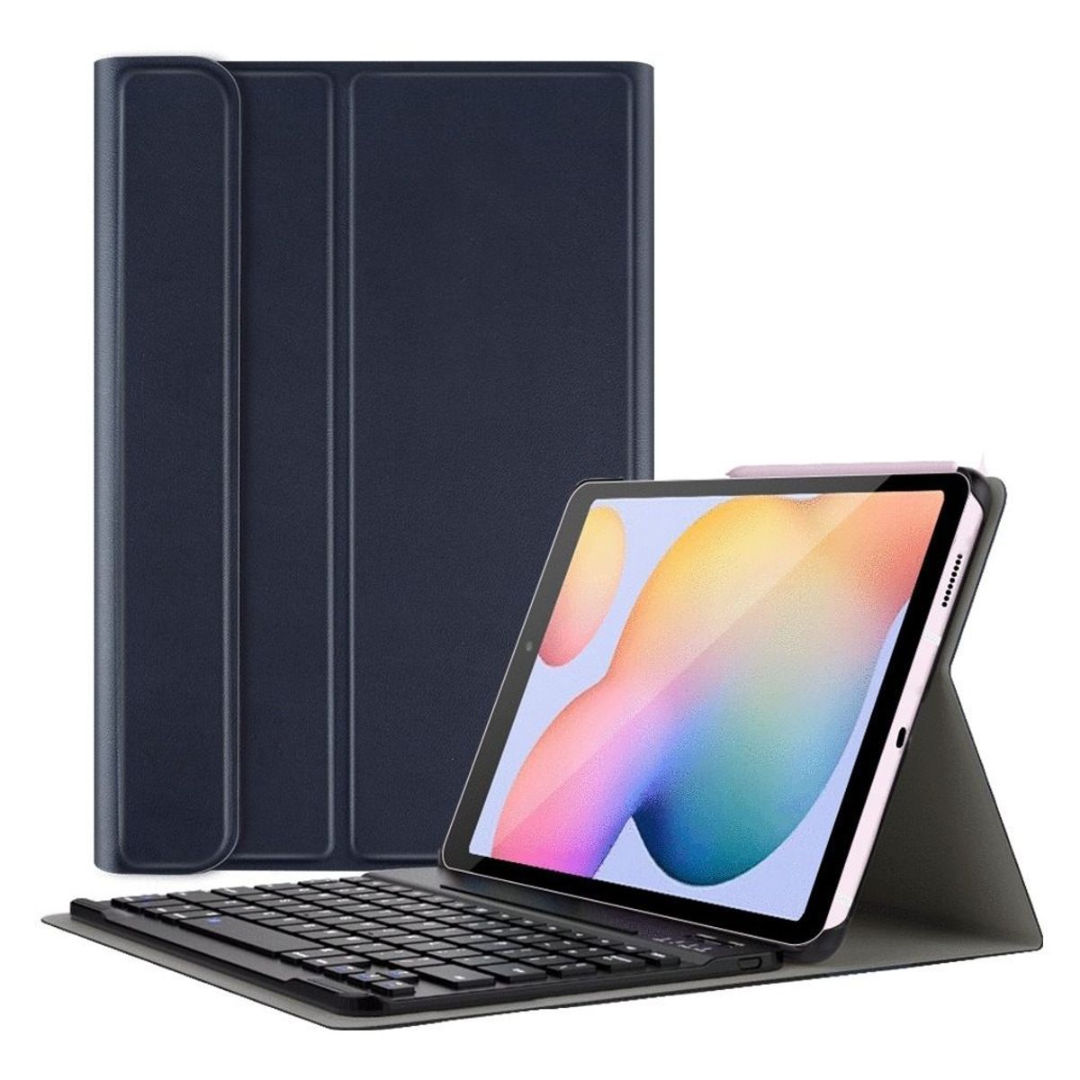 GENERICO - Funda con teclado para Samsung Galaxy Tab S10 FE de 10.9 pulgadas