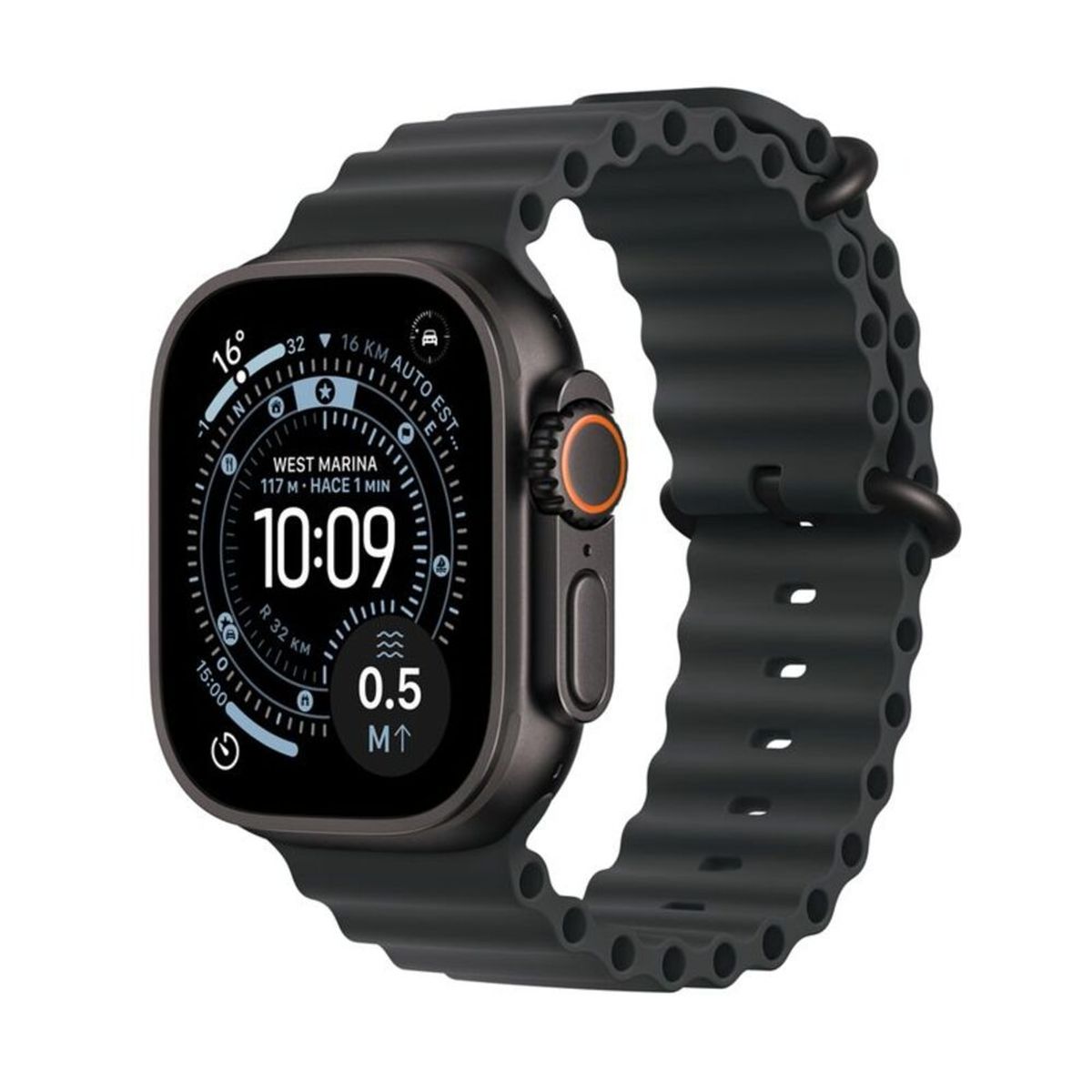 APPLE - Apple Watch Ultra3 GPS49mm - Black Titanium