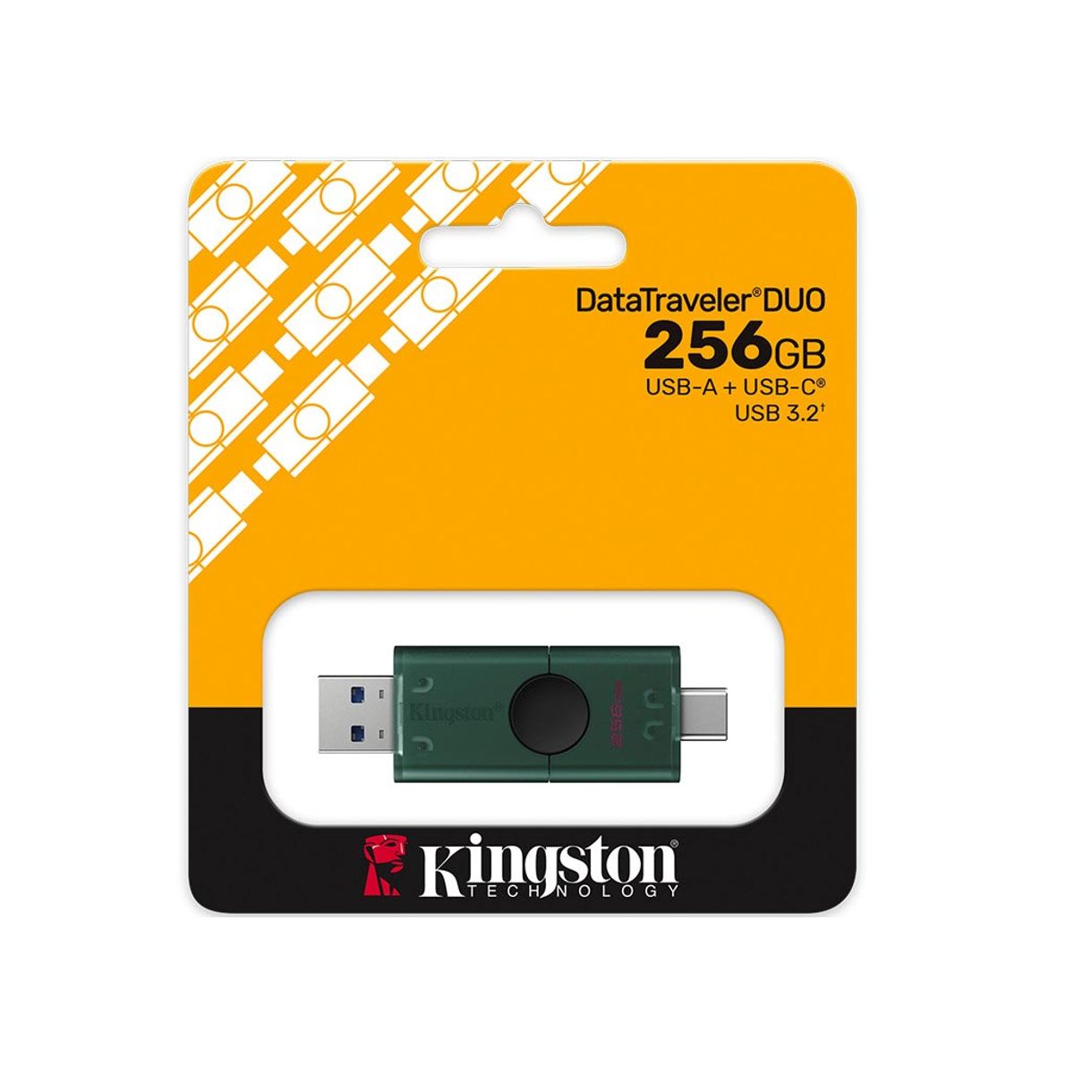 KINGSTON - MEMORIA USB 256 GB KINGSTON DATATRAVELER DUO USB C / A