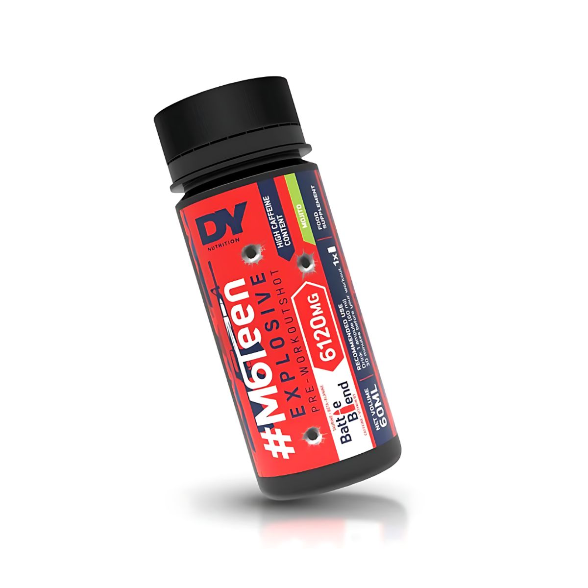 DORIAN YATES - M6teen Liquid 60ml x 12 unidades - Cherry DY Nutrition