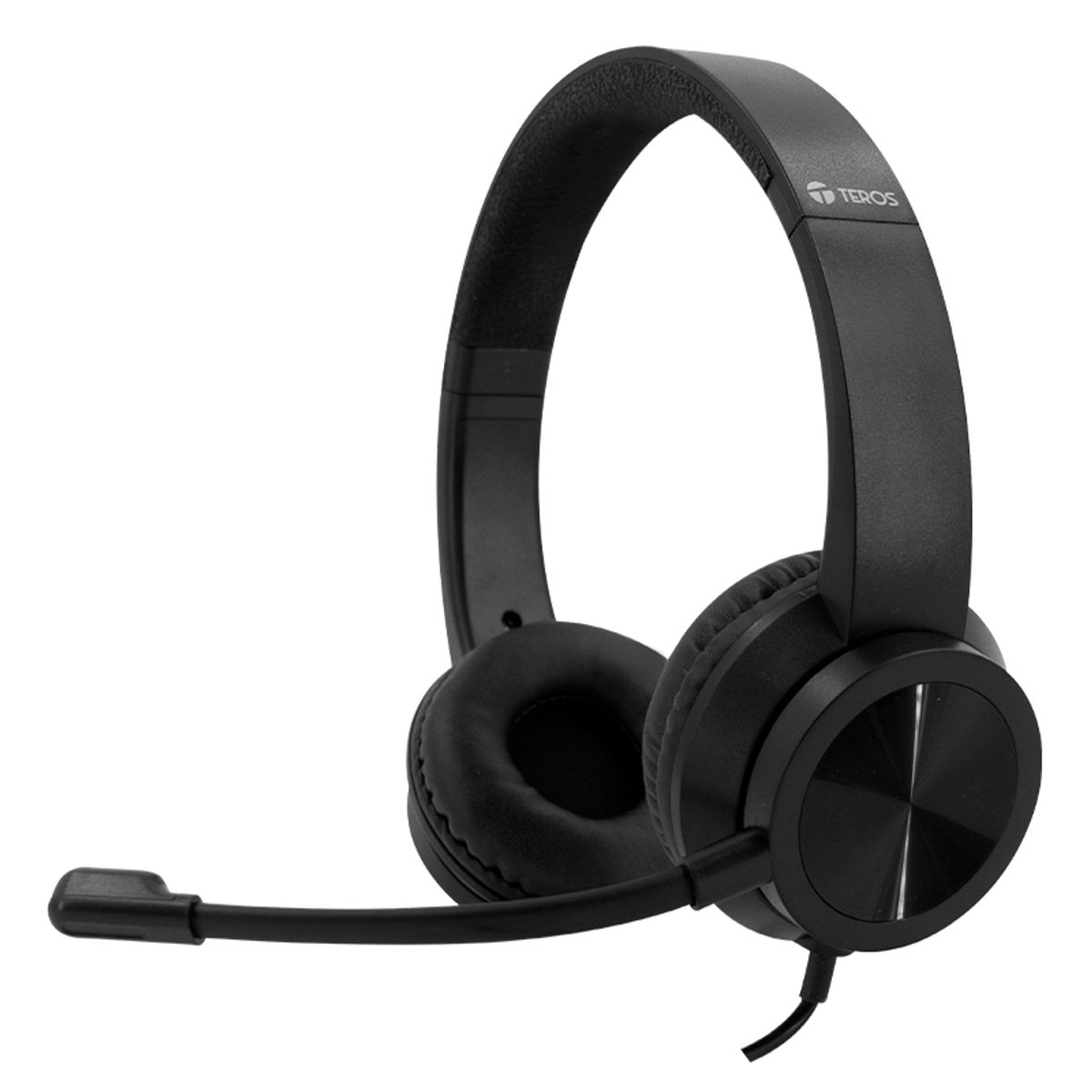 TEROS - AUDIFONO TEROS TE-8037N CABLEADO USB A CON CONTROL DE FUNCIONES