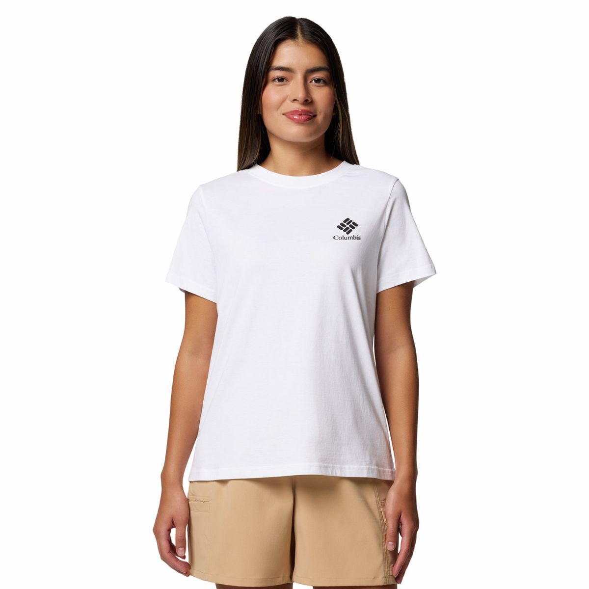 COLUMBIA - Polo Columbia Mujer Rolling Bend Blanco COLUMBIA
