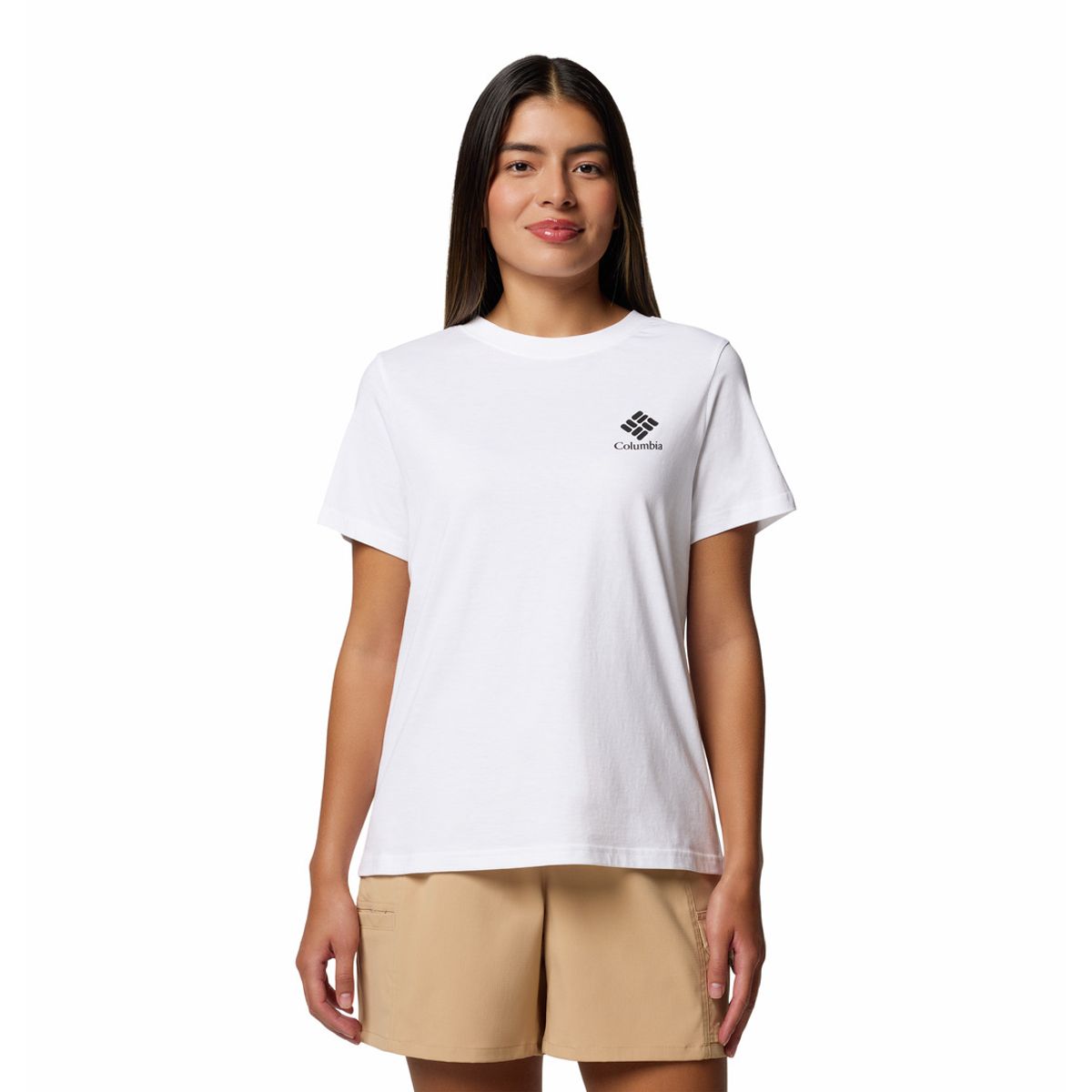 COLUMBIA - Polo Columbia Mujer Rolling Bend Blanco COLUMBIA
