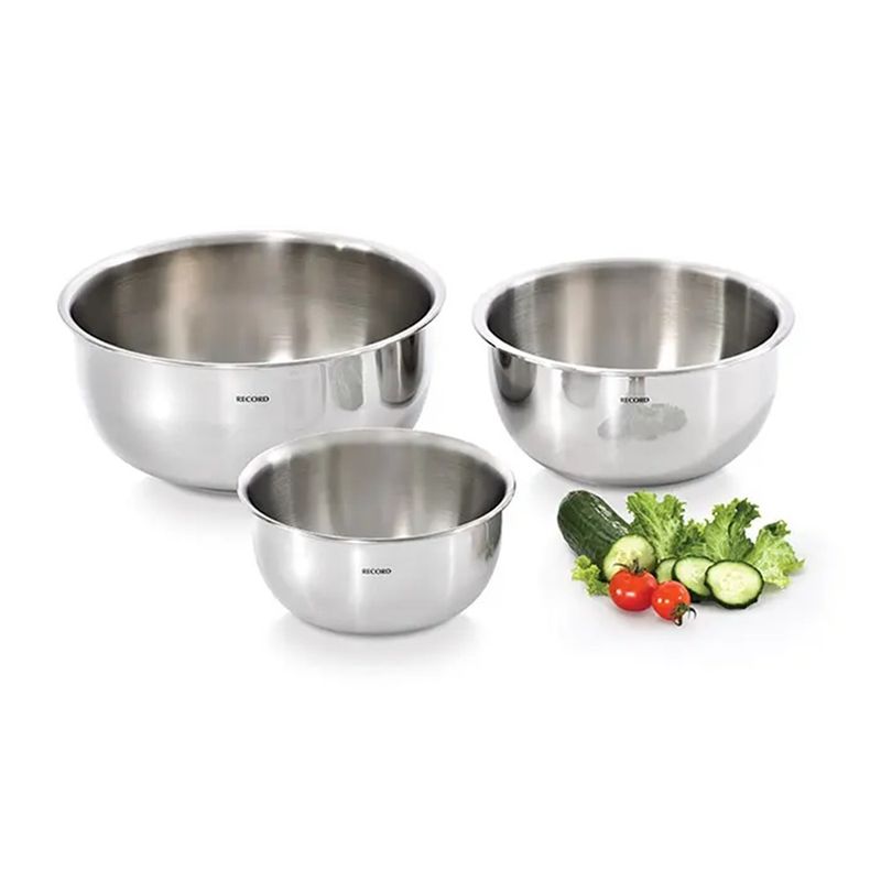 SUSTANIA Set Of 2 Bowls Mix 20 L - Large Mixing Bowls Diameter 45 Cm
