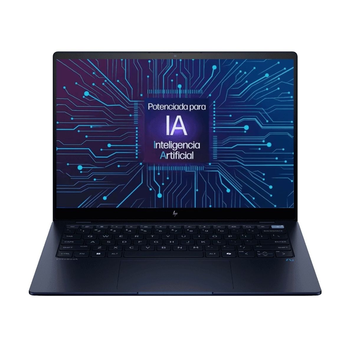 HP - Laptop HP EliteBook Ultra G1Q Qualcomm Snapdragon 16GB 512GB SSD Pantalla 2. 2K táctil 14 W11 Pro - IA