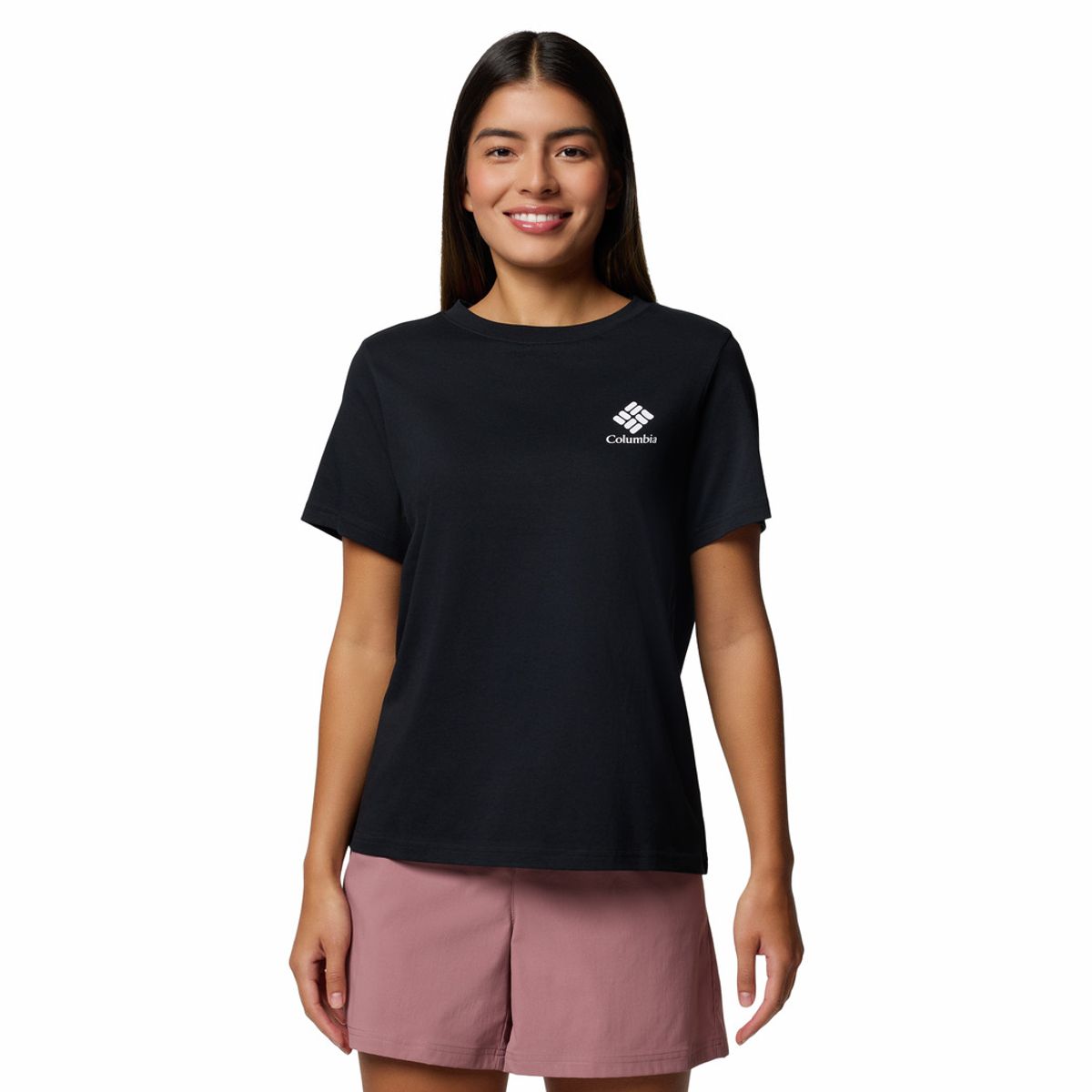 COLUMBIA - Polo Columbia Mujer Rolling Bend Negro COLUMBIA