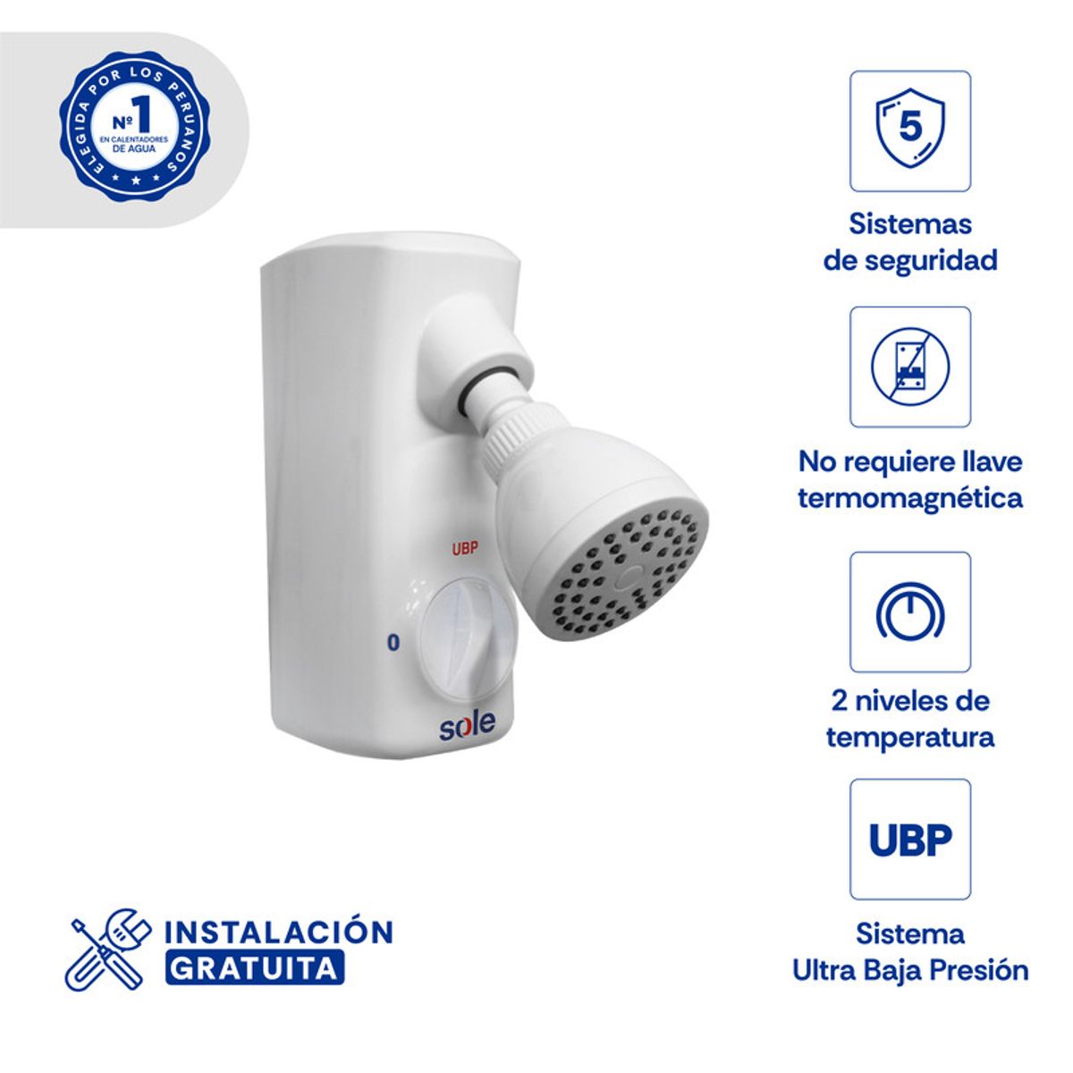 SOLE - Rapiducha Sole Style 3000W CAcc