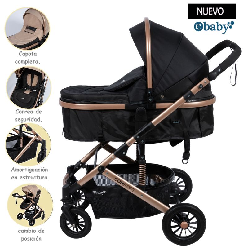 EBABY - COCHE MOISES DE BEBES MODELO CONFORT  NG