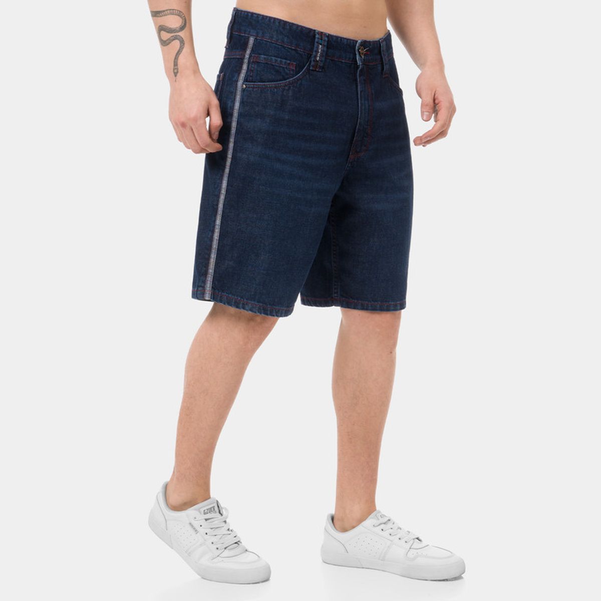 GZUCK - Short Walk Short Denim Den Color Hombre