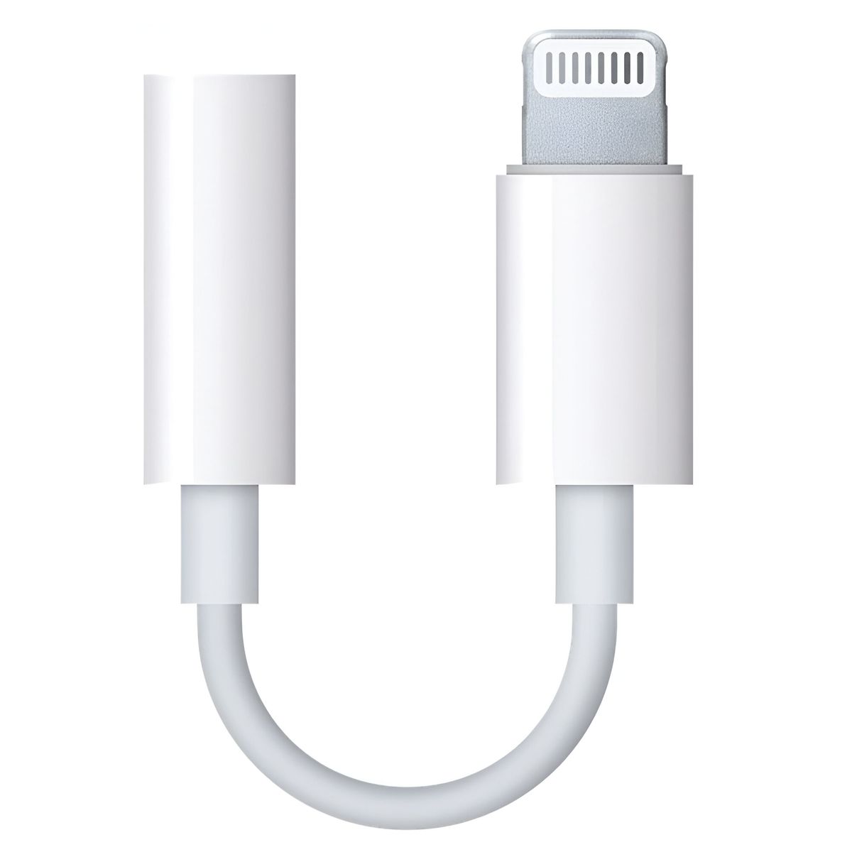 GENERICO - Adaptador Auriculares Compatible Con IPhone  Auxiliar A 3.5mm  Audífonos