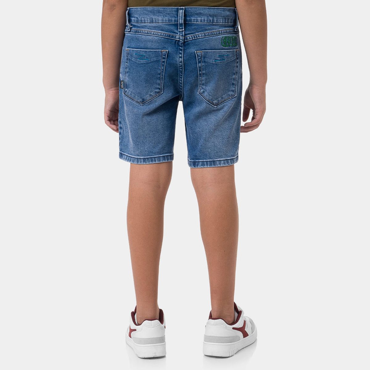 GZUCK - Short Walk Short Denim Stretch Bran Kids Niño