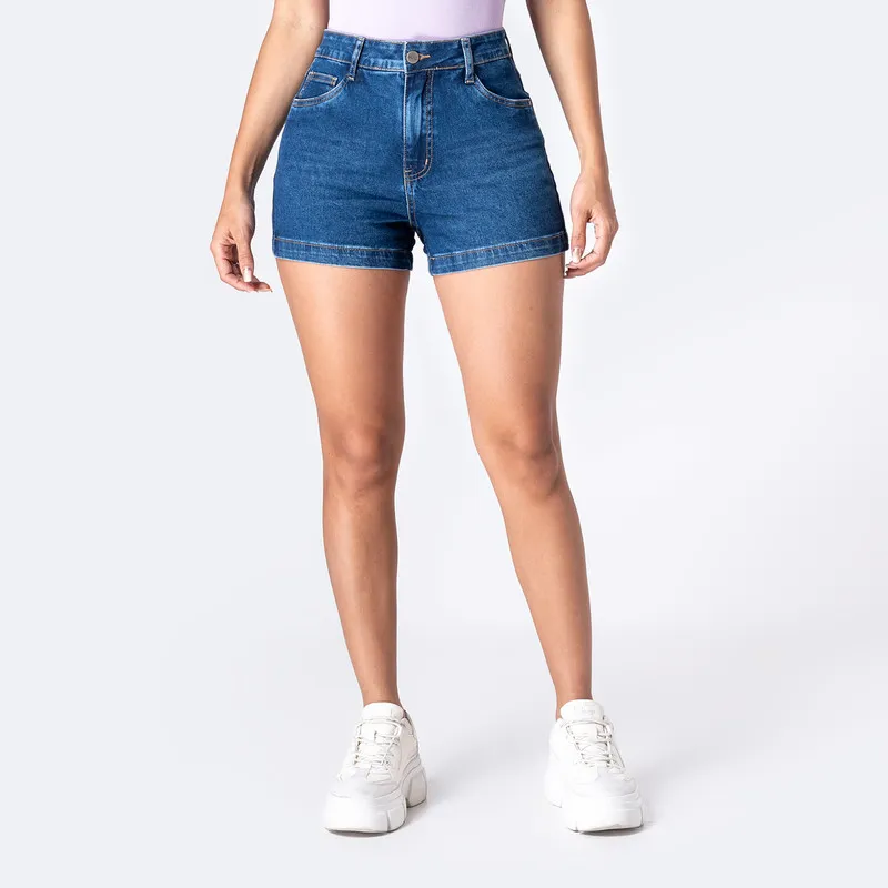 PIONIER - Short Jean Denim Stretch Mujer Pionier Brenddah