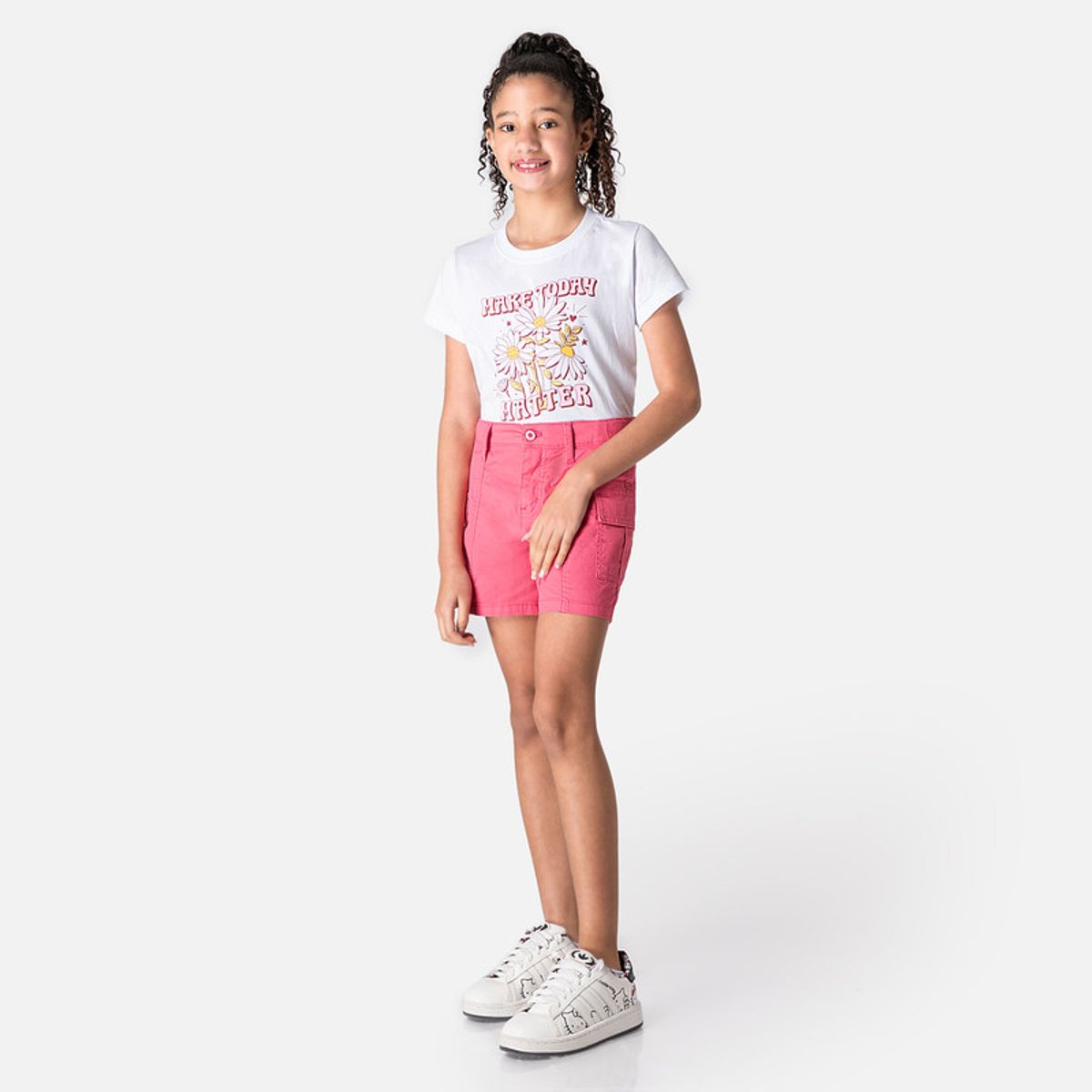 PIONIER - Short Tafeta Niña Pionier Elianahh