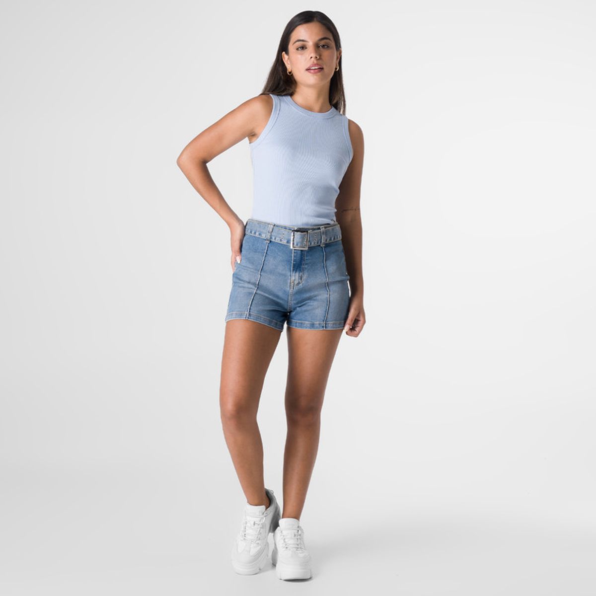 SQUEEZE - Short Denim Stretch Sarahy Mujer