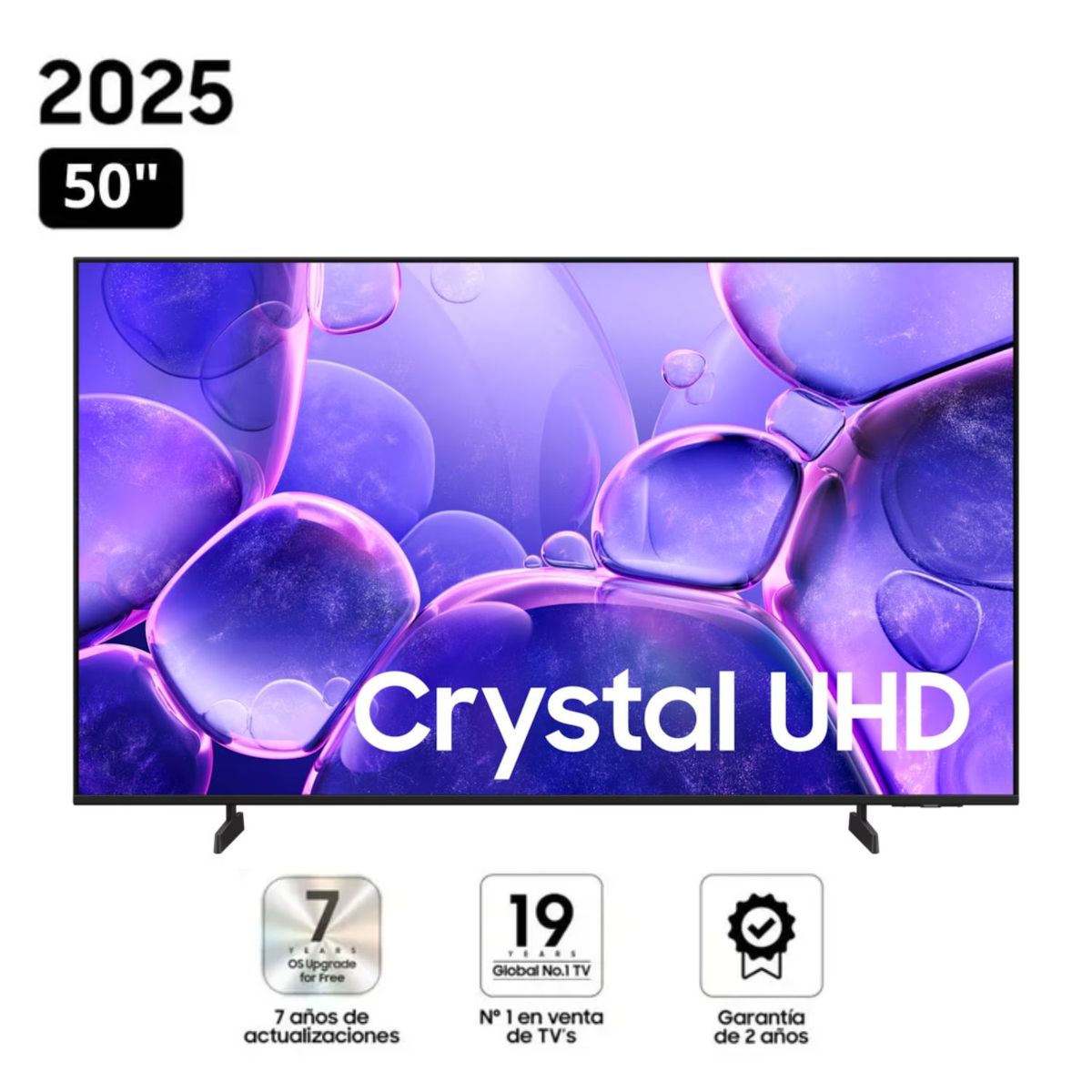 SAMSUNG - Televisor SAMSUNG 50 Crystal UHD U8000F Smart Tv 2025