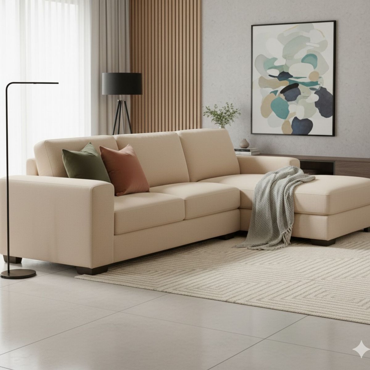 AMBIHOME - Seccional  Izquierdo Éden Ambienta Home 3 Cuerpos