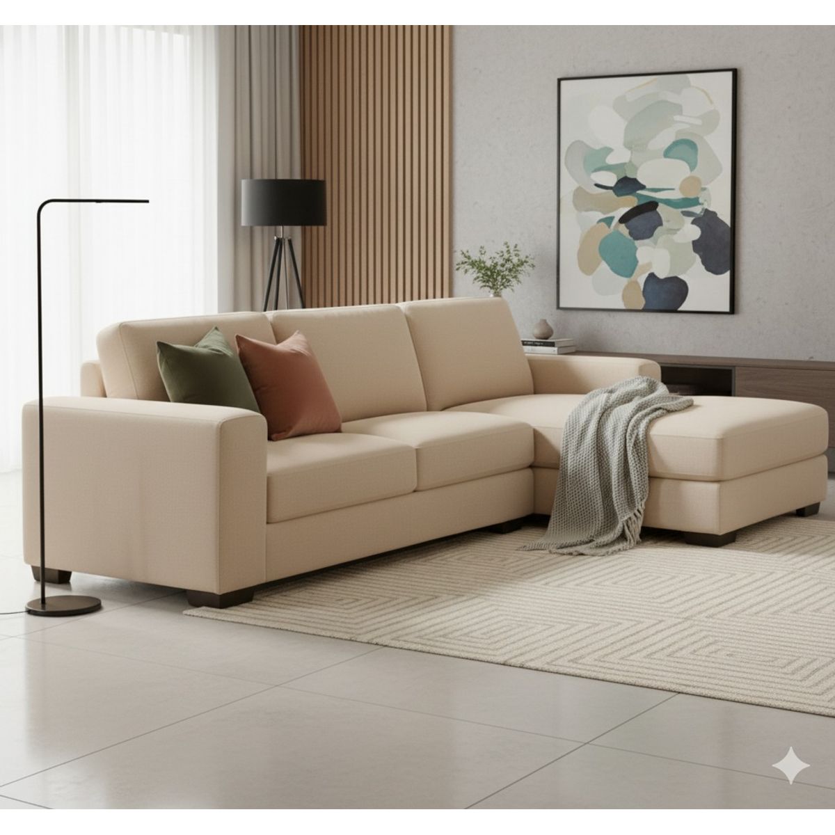 AMBIHOME - Seccional  Izquierdo Éden Ambienta Home 3 Cuerpos