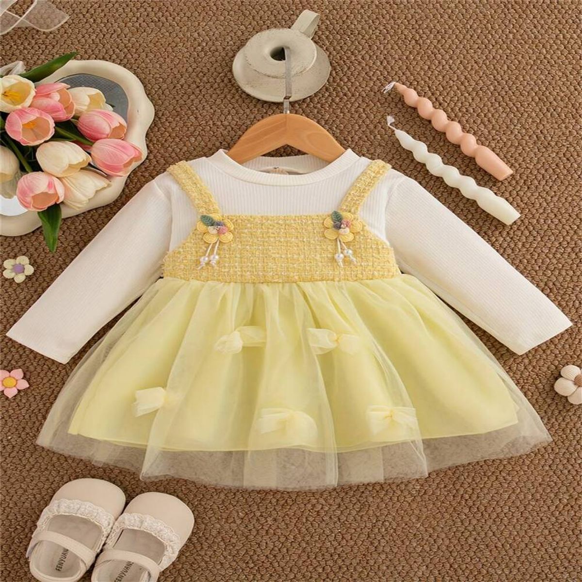 GENERICO - VESTIDO PARA NIÑA PARA AÑO NUEVO