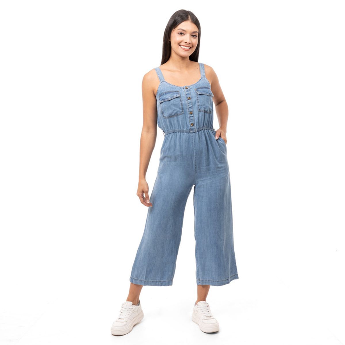 PIONIER - Enterizo Jean Denim Mujer Pionier Bohan
