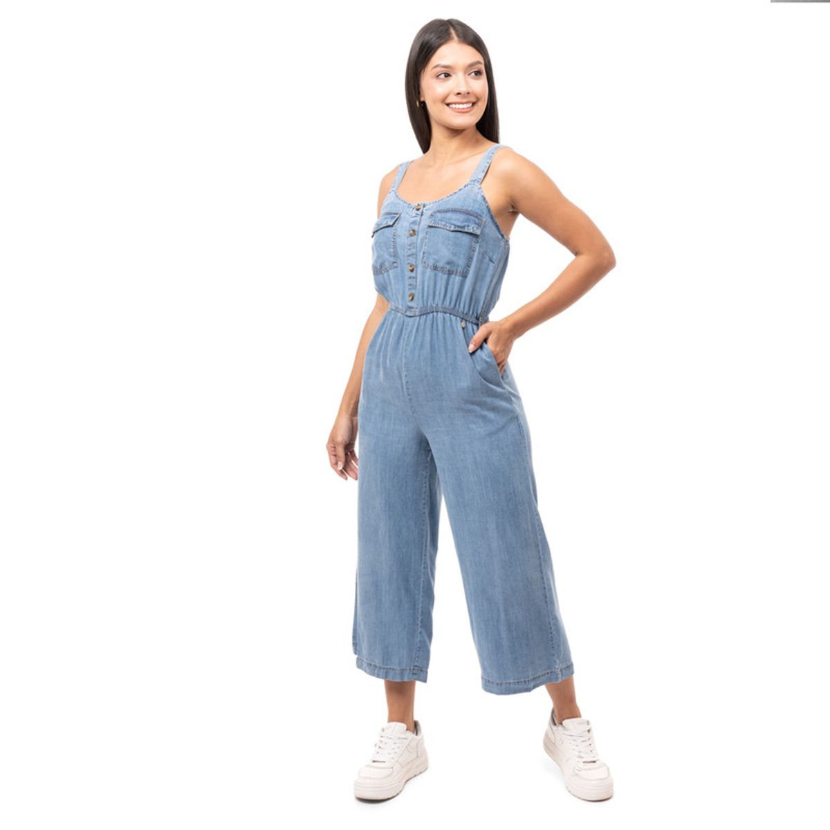PIONIER - Enterizo Jean Denim Mujer Pionier Bohan