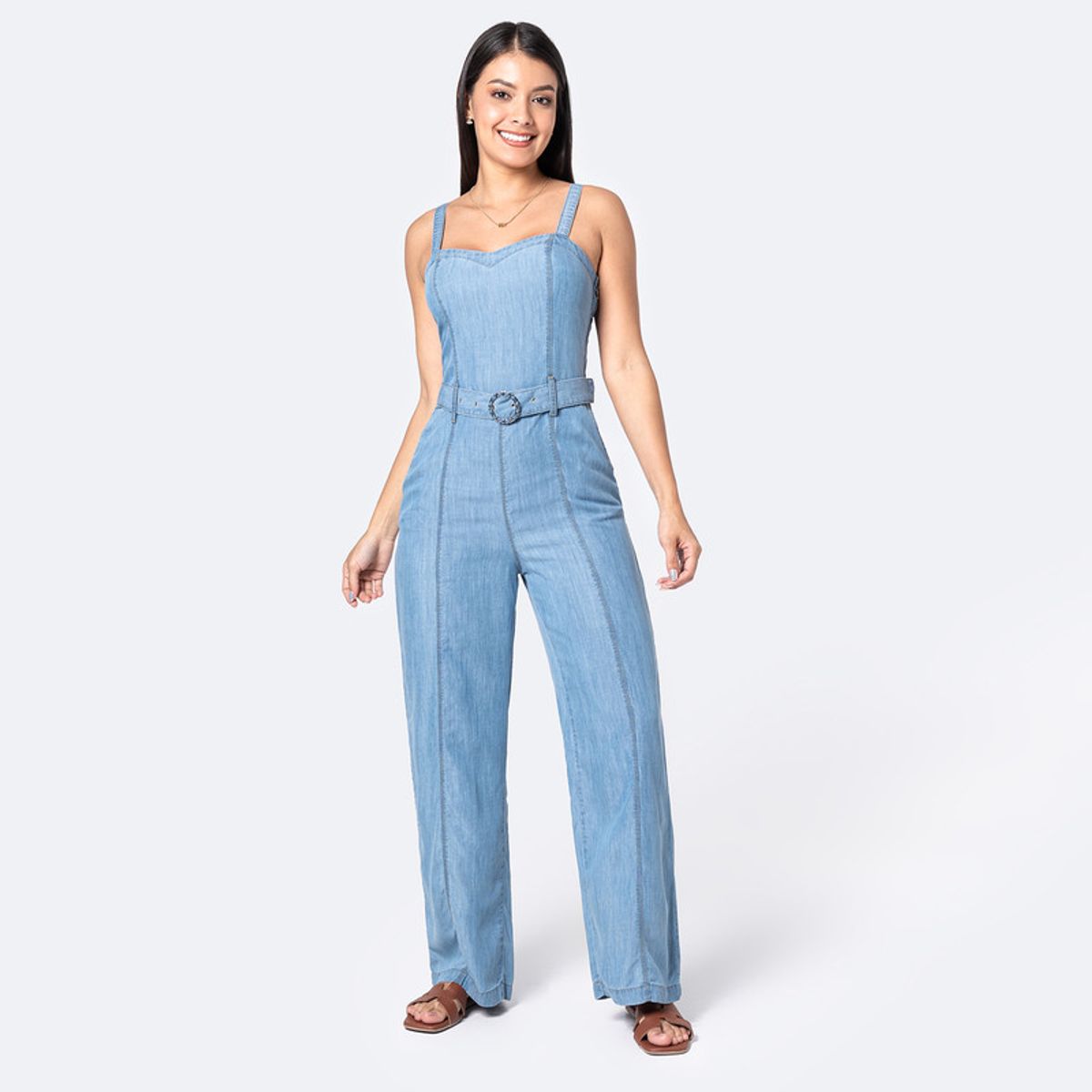 PIONIER - Enterizo Jean Denim Mujer Pionier Kyrali