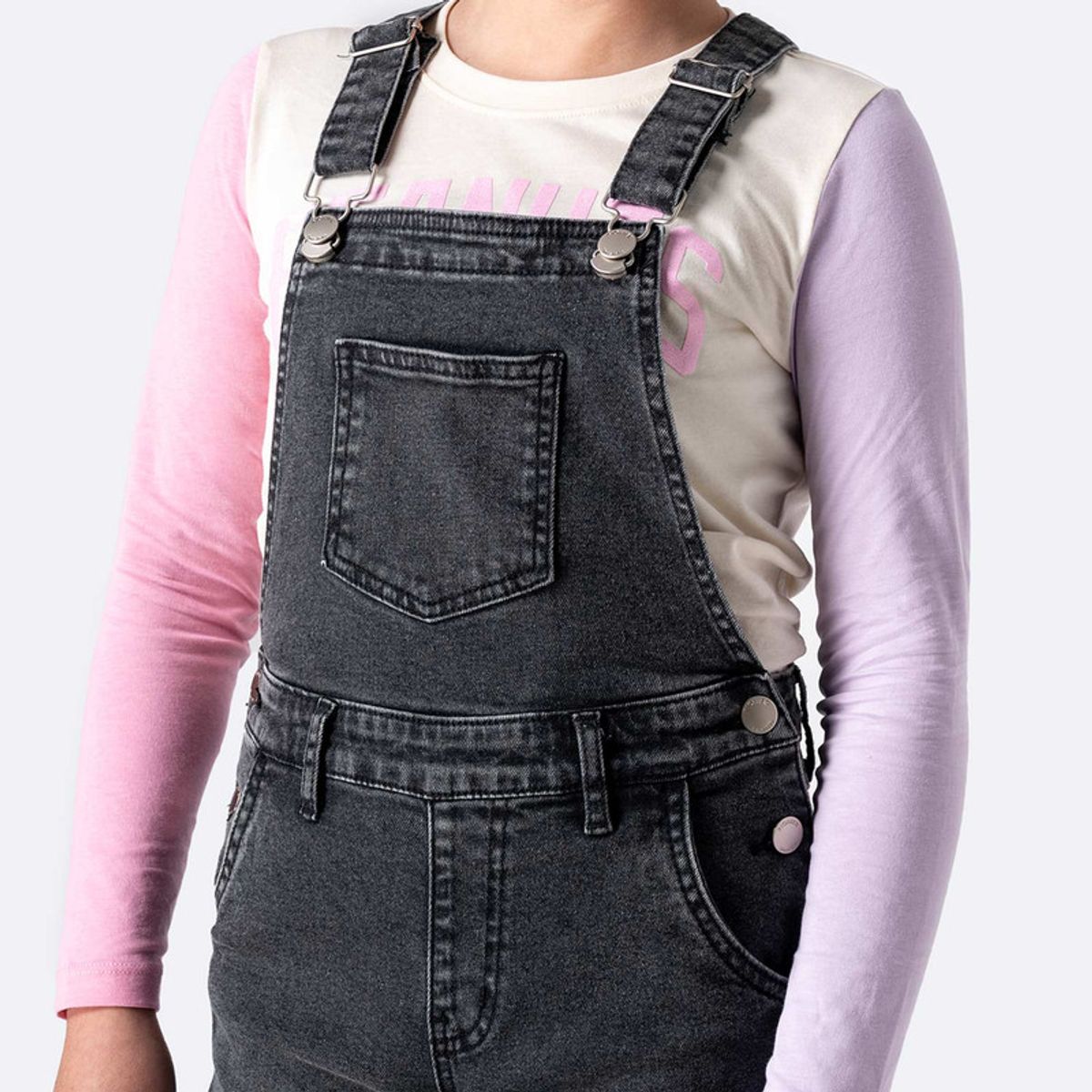 PIONIER - Enterizos Overall Denim Stretch Shonia Niña