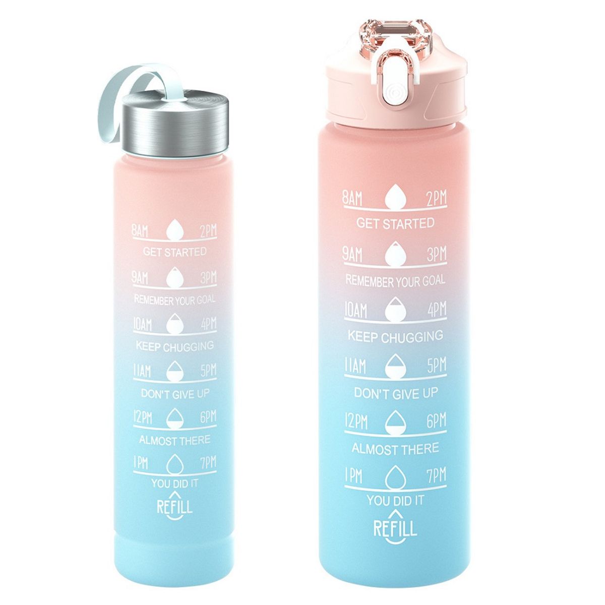 GENERICO - Set de 3 tomatodos motivacional trio deportivo+ stickers