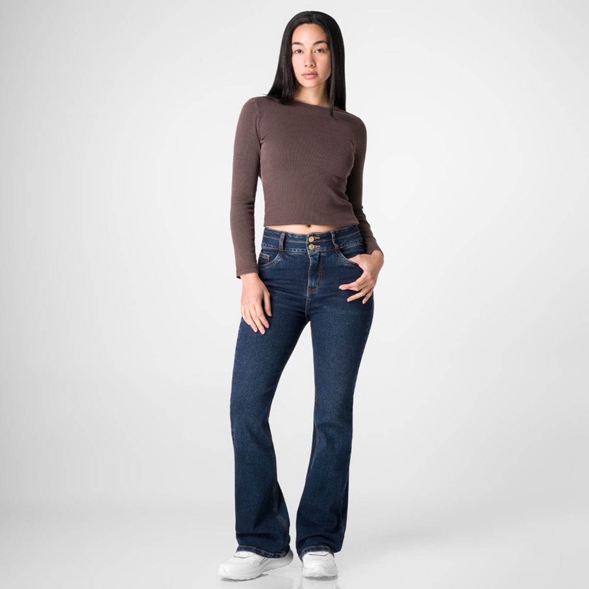 SQUEEZE - Pantalón Jean Denim Stretch Mujer Squeeze Amalea