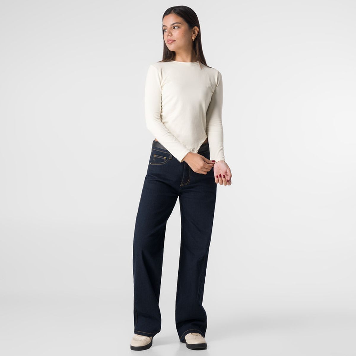 SQUEEZE - Pantalon Moda Denim Stretch Atalia Mujer