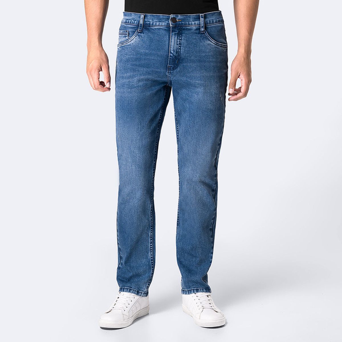 PIONIER - Pantalón Jean Semi Pitillo Denim Stretch Hombre Pionier Gibran