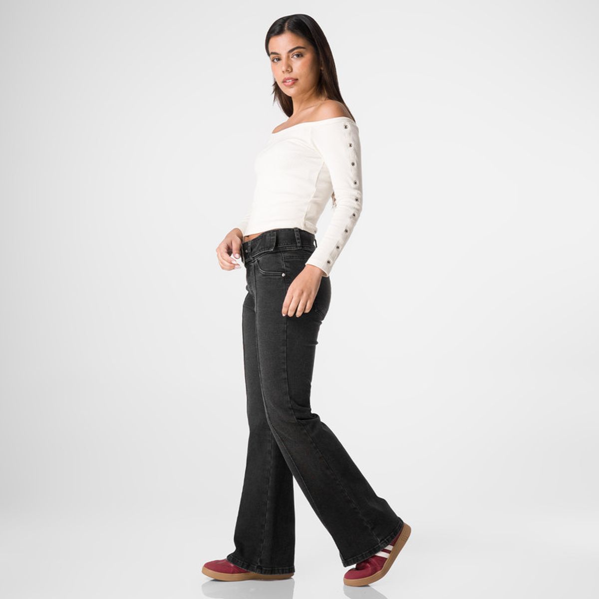 SQUEEZE - Pantalón Jean Denim Stretch Mujer Squeeze Seleri