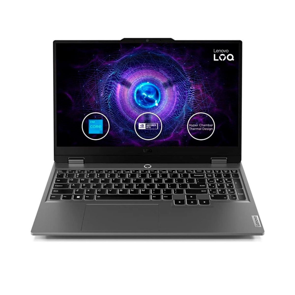 LENOVO - Laptop Lenovo LOQ i5-12450HX, 15.6" FHD 144 Hz, 8GB, SSD 512GB, RTX 3050 6GB