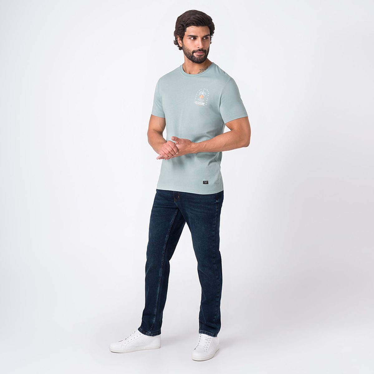 PIONIER - Pantalon Moda Denim Stretch Ohriel Hombre