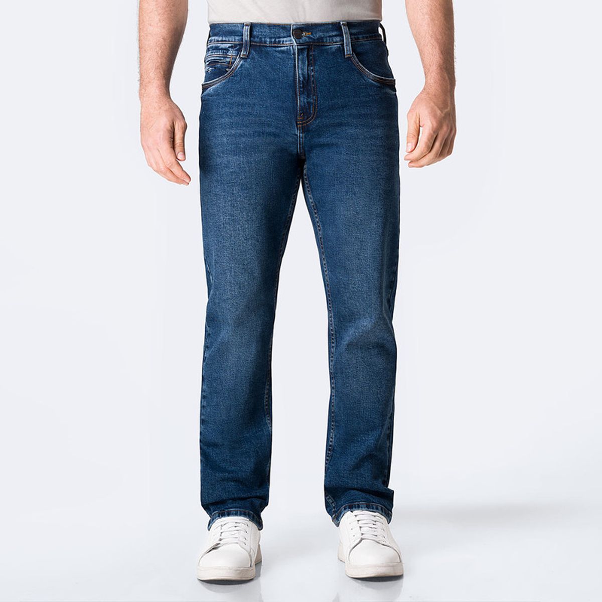 PIONIER - Pantalón Jean Semi Pitillo Denim Stretch Hombre Pionier Garfield 1