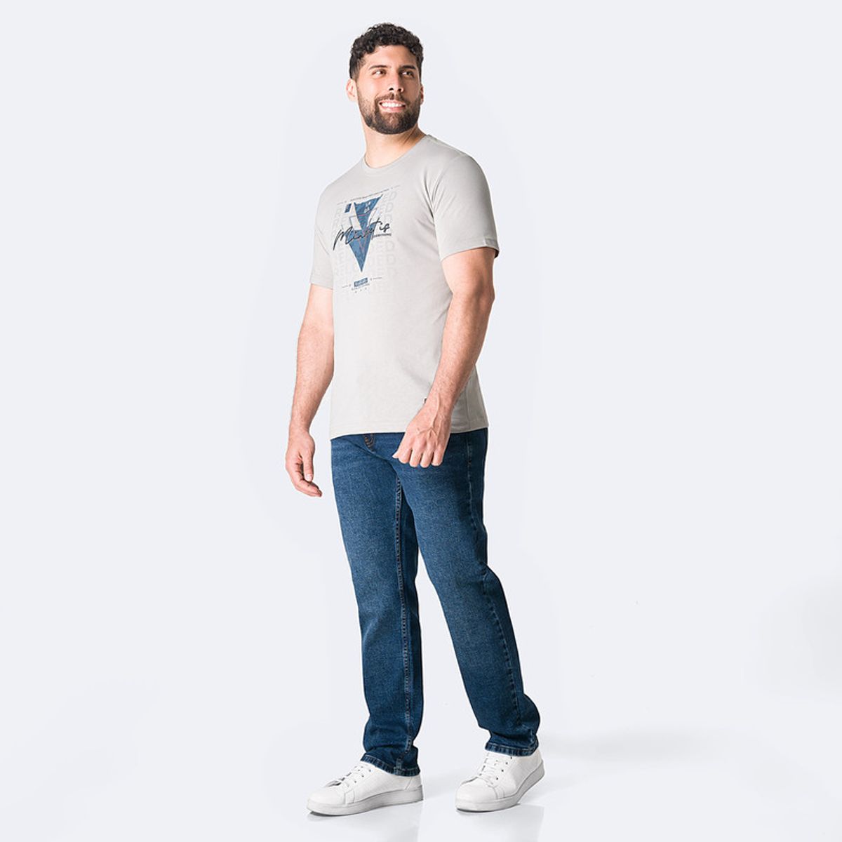 PIONIER - Pantalón Jean Semi Pitillo Denim Stretch Hombre Pionier Garfield 1